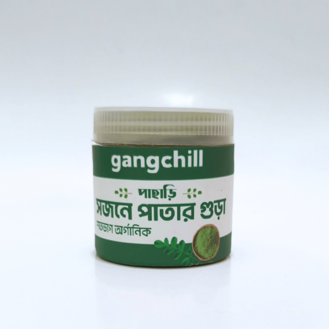 Natural Moringa Powder (পাহাড়ি মরিঙ্গা গুঁড়া) - Gangchill.com