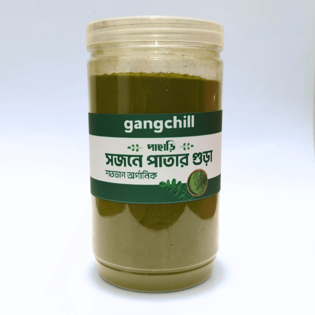 Natural Moringa Powder (পাহাড়ি মরিঙ্গা গুঁড়া) - Gangchill.com