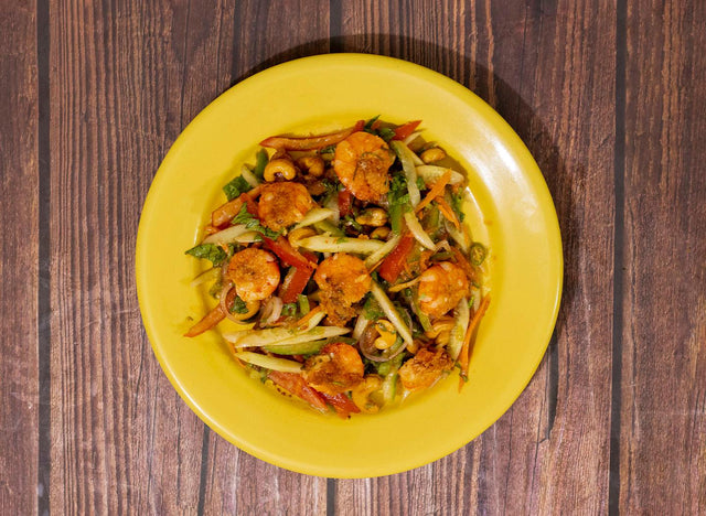 Prawn Cashewnut Salad - Gangchill.com