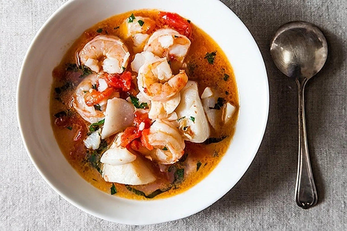 Seafood Clear Soup - - Gangchill.com