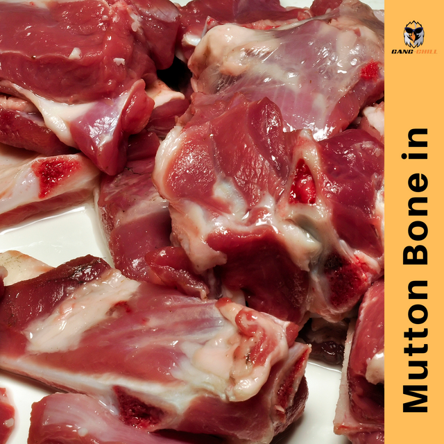 Mutton Bone in (Khashi) - খাসির মাংস (নন- ফ্রোজেন) - Gangchill.com