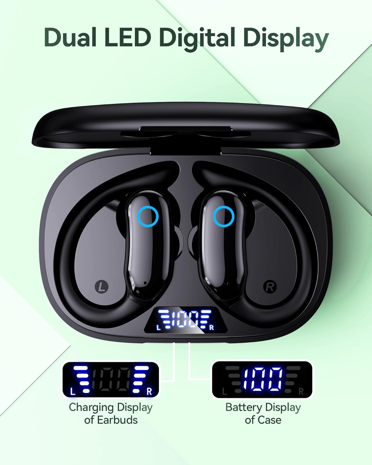 Active Noise Canceling Ear Buds Wireless Earbuds