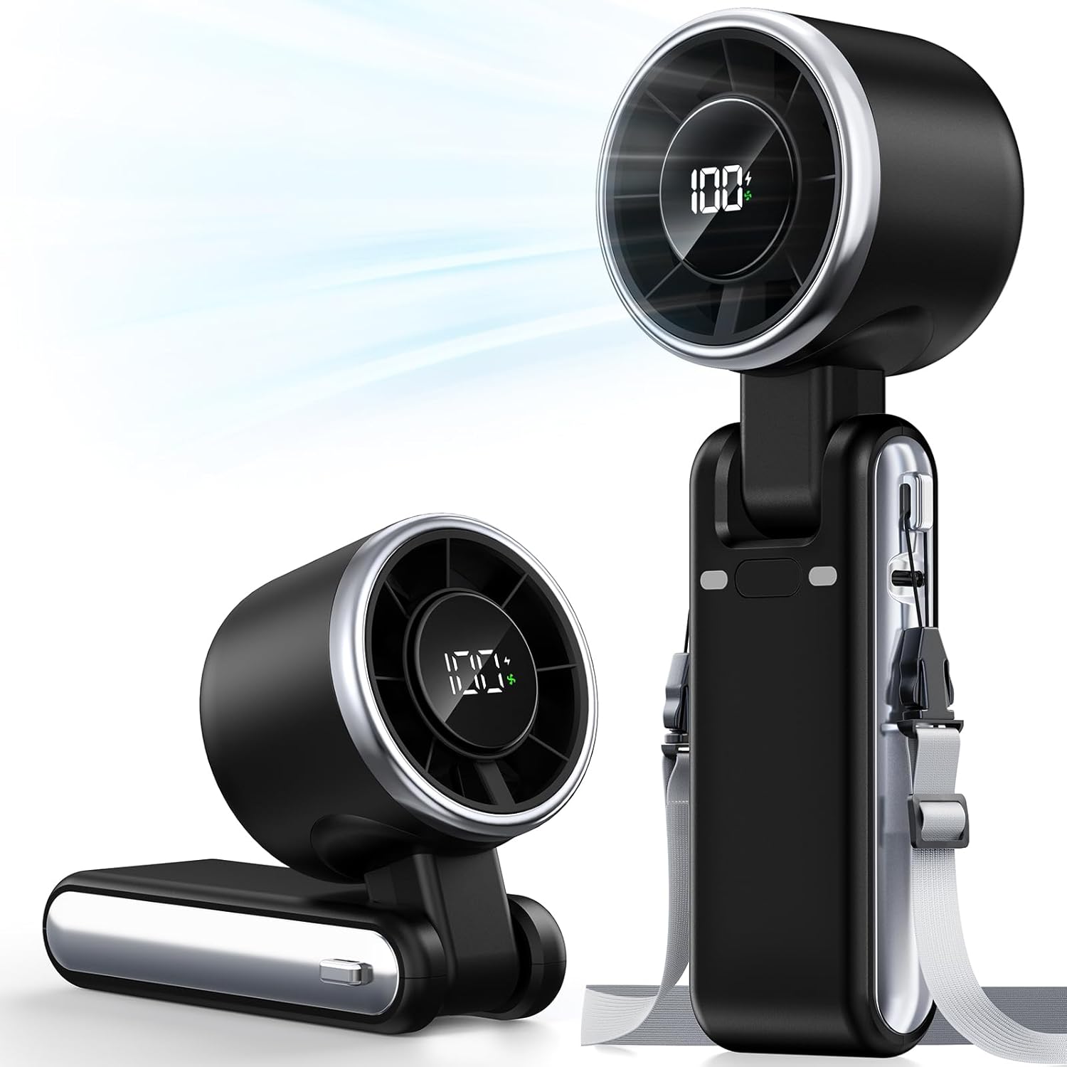 Portable Handheld Turbo Fan – 5 Gear High Speed